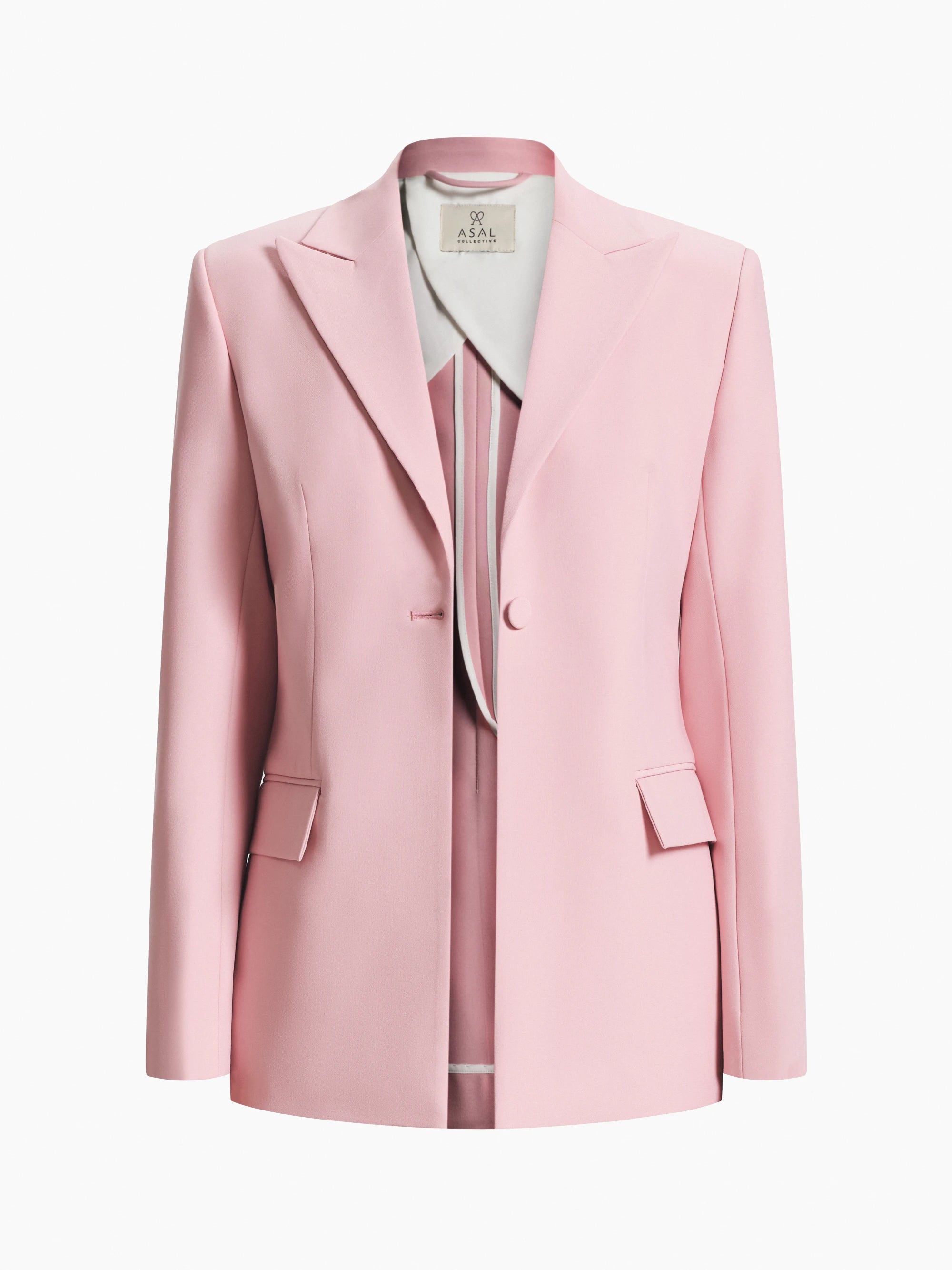 Alia Tailored Twill Blazer / Suit (Dusty Rose)