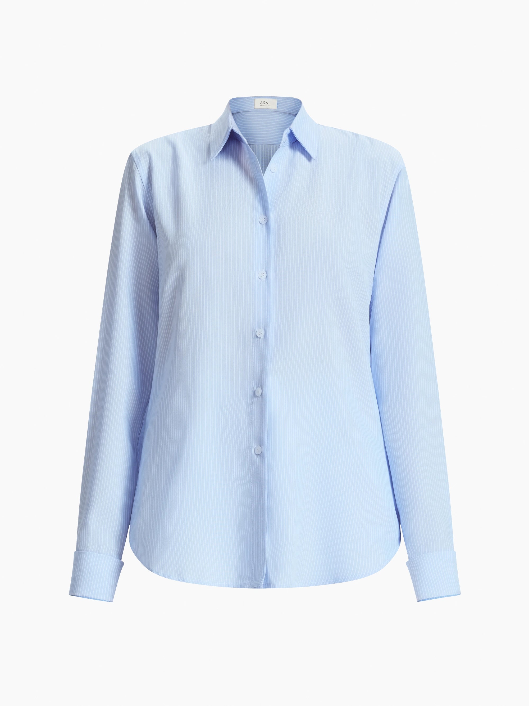 Asal tailored button-up shirt (Powder Blue)