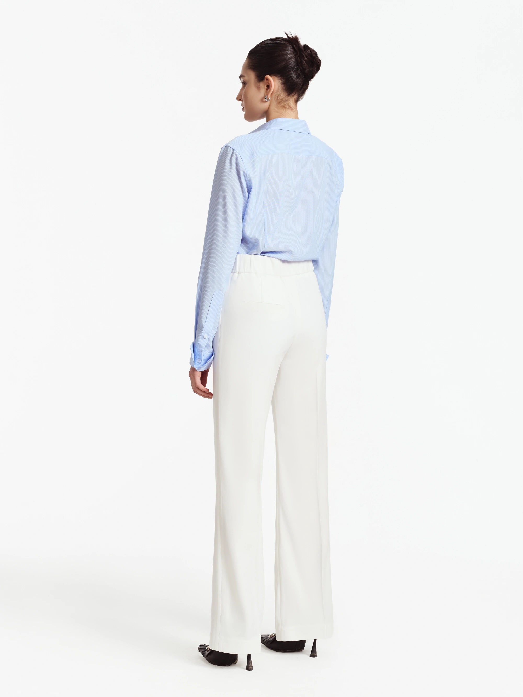 Asal tailored button-up shirt (Powder Blue)
