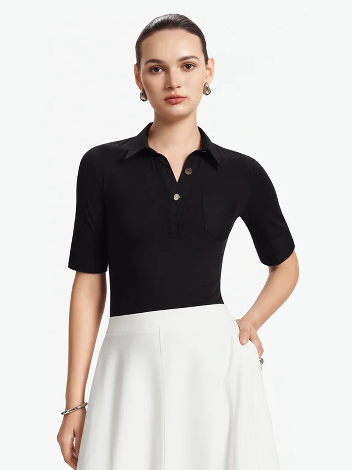 CLARA Cotton Polo