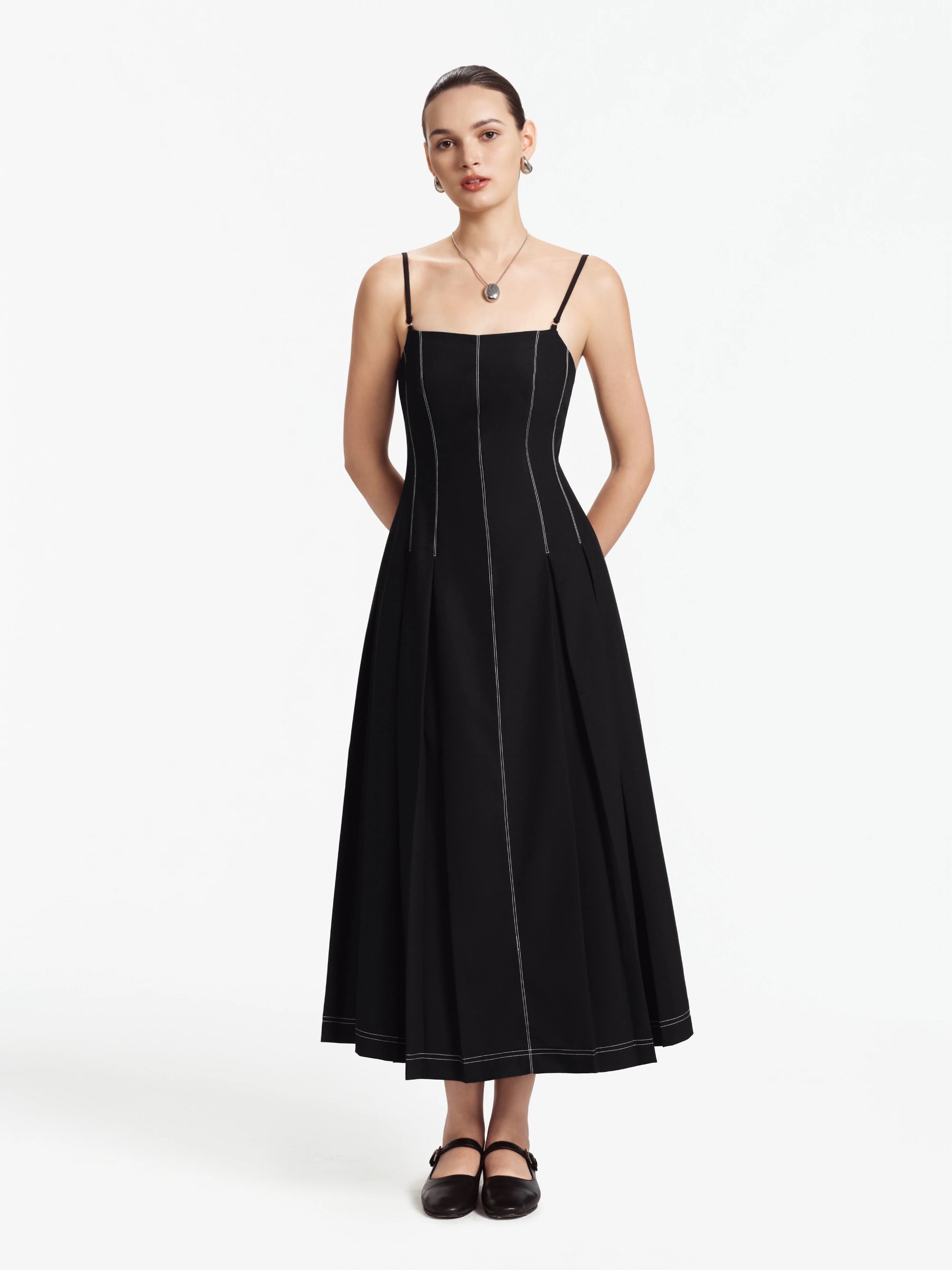 Diana Panelled Midi Dress