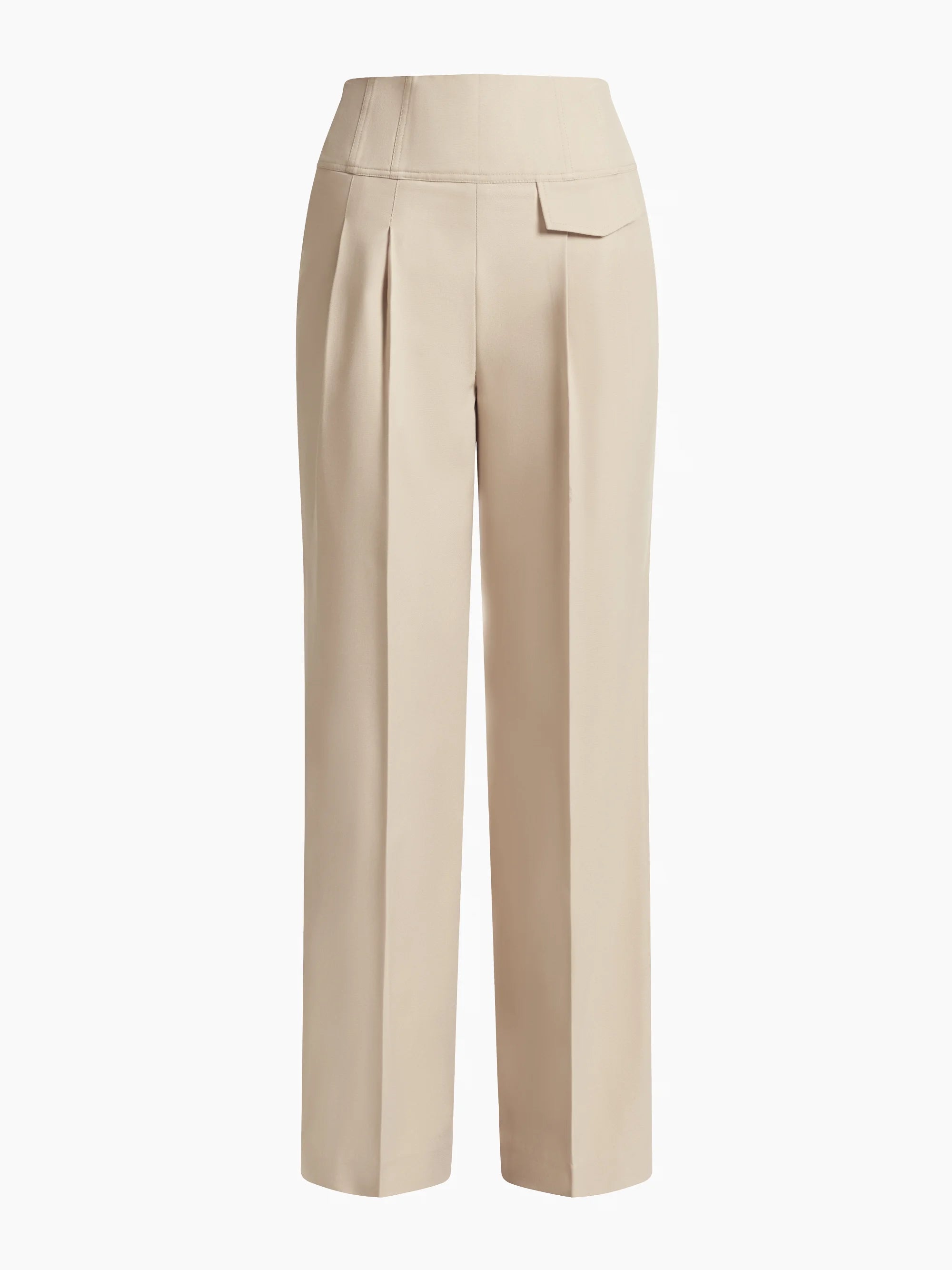 Luna High-Rise Wide-Leg Trousers