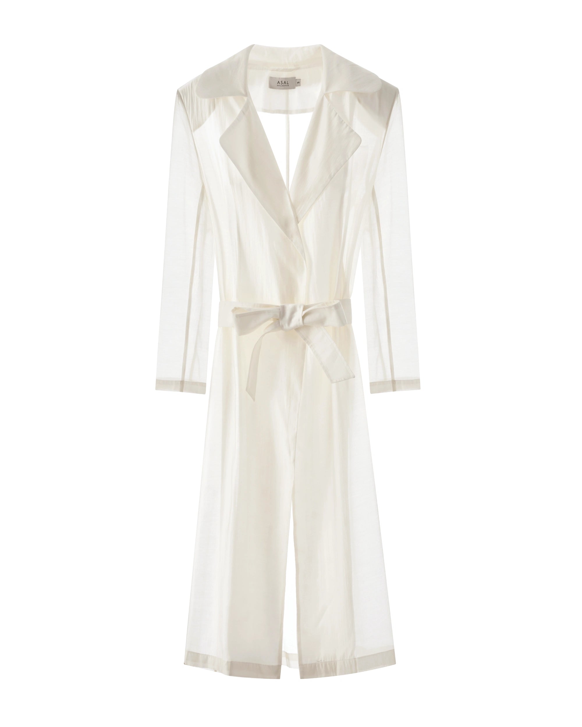 Julia Longline Sheer Coat