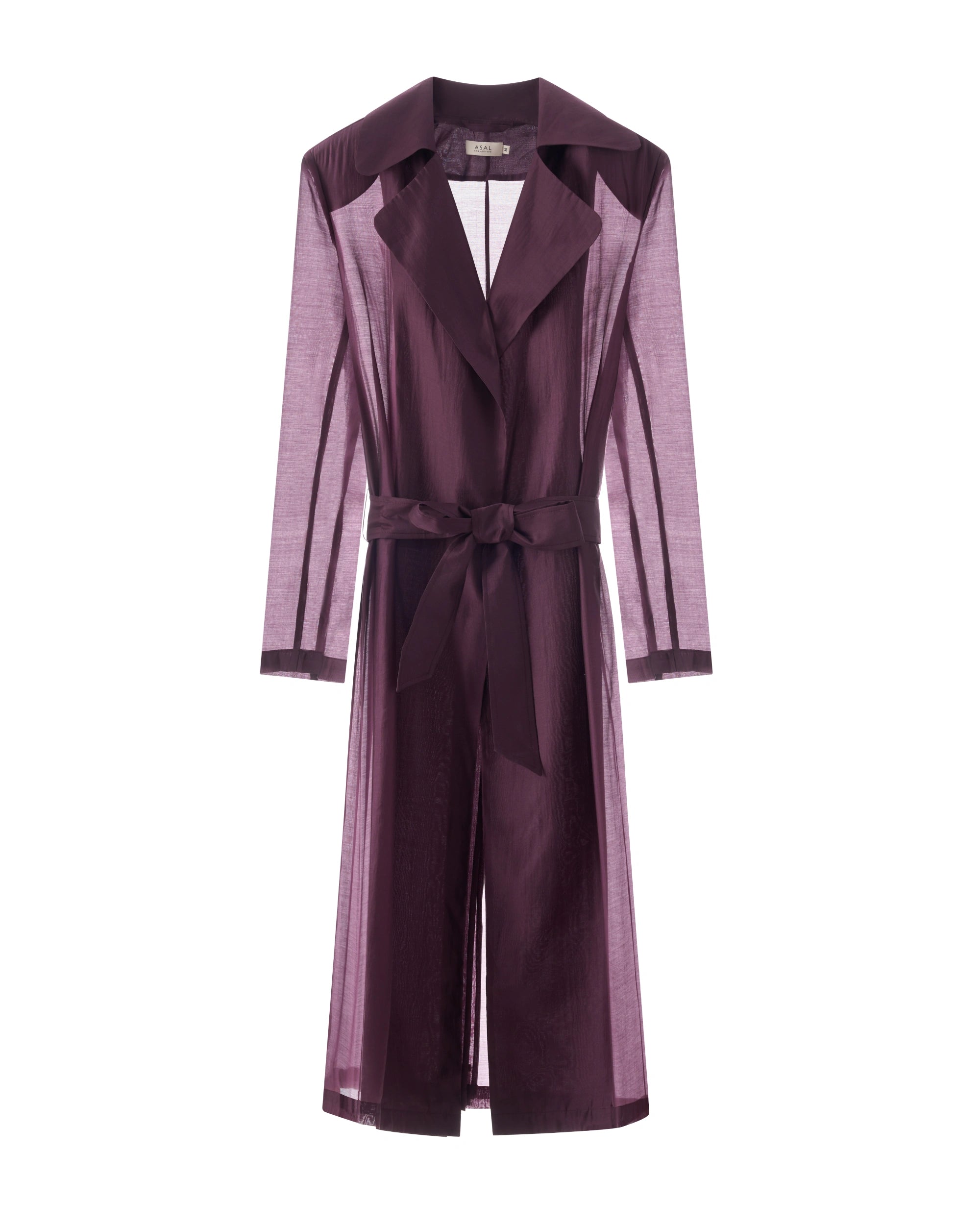 Julia Longline Sheer Coat