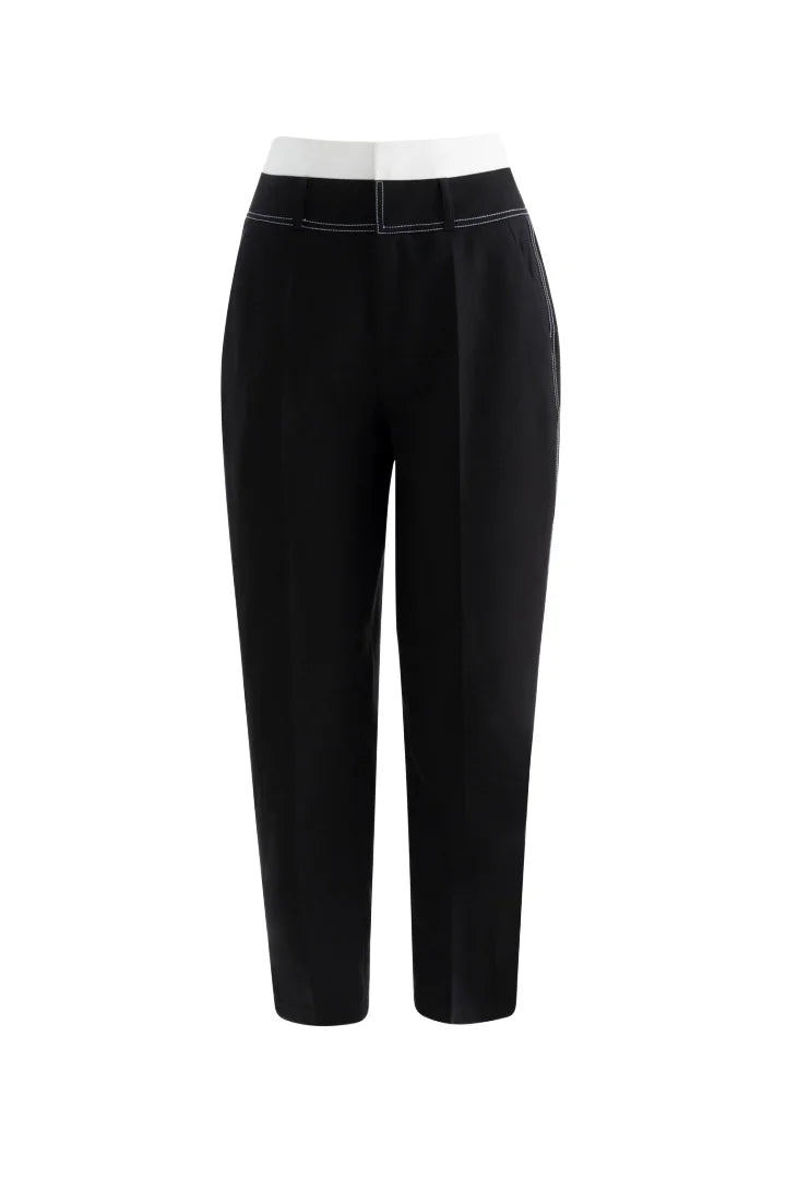 Asal Tapered Ankle Trousers