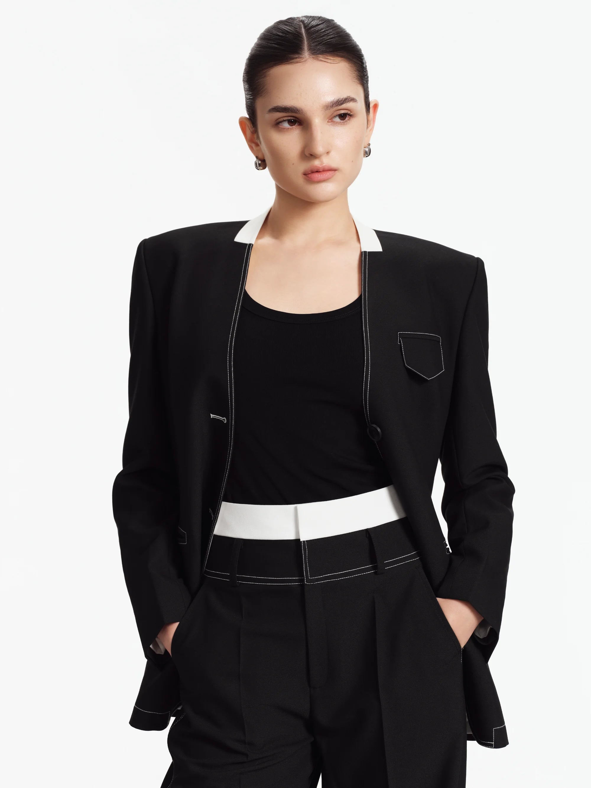 Asal Tapered Ankle Trousers