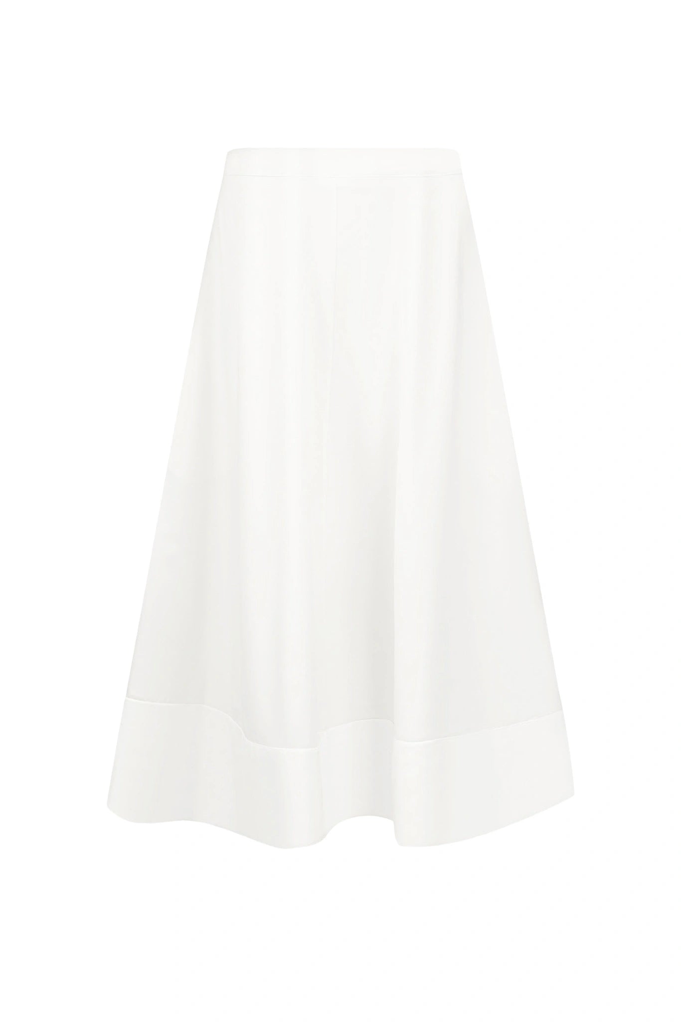 Laura Cotton-Bamboo Circle Midi Skirt